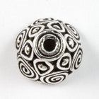 8.5mm x 9.5mm Antique Silver TierraCast Spiral Cone #CKA163-General Bead