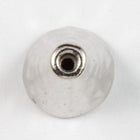 8mm Rhodium TierraCast Hammered Cone #CK164-General Bead
