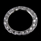 13mm White Bronze TierraCast Hammered Round Link (10 Pcs) #CK172