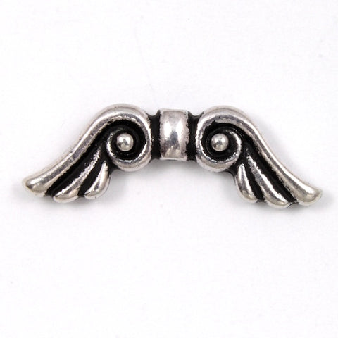 5mm x 14mm Antique Silver TierraCast Angel Wings #CK684