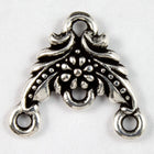 14mm x 15mm Antique Silver Tierracast Garland Connector #CKA180-General Bead
