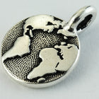 14mm Antique Silver Tierracast Pewter Earth Charm (20 Pcs) #CKA235-General Bead