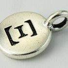 17mm Antique Silver Tierracast Pewter Xi Charm #CKA244-General Bead