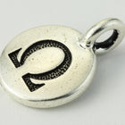 17mm Antique Silver Tierracast Pewter Omega Charm #CKA249-General Bead