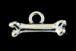 16mm Antique Silver Tierracast Pewter Bone Charm (20 Pcs) #CKA271-General Bead