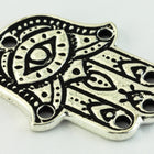 22mm Antique Silver Tierracast Pewter Hamsa Hand Link (20 Pcs) #CKA277-General Bead