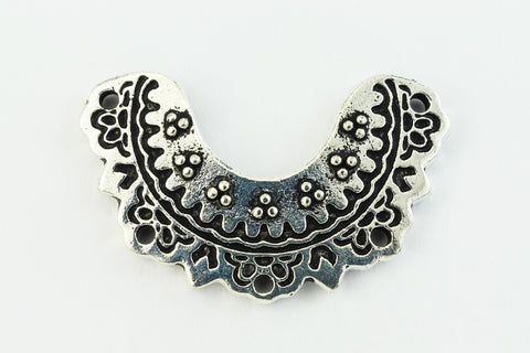 23mm Antique Silver Tierracast Pewter Marrakesh Link (20 Pcs) #CKA278-General Bead