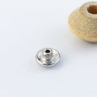6mm Rhodium Tierracast Pewter Bead Aligner for 2mm Hole #CKA322-General Bead