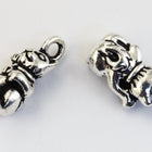 17mm Antique Silver Tierracast Pewter Beckoning Cat Charm #CKA329-General Bead