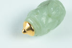 8mm Bright Gold TierraCast Basic Glue-In Bead Cap (20 Pcs) #CK360-General Bead