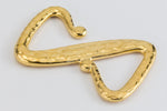 28mm Antique Gold Tierracast Z Hook Clasp (5 Pcs) #CKA414-General Bead