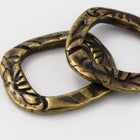 5/8" Antique Brass Tierracast Pewter Jardin Square Link #CKE445-General Bead