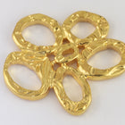 25mm Bright Gold Tierracast Intermix Five Rings Link (10 Pcs) #CK454-General Bead