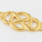 35mm Bright Gold Tierracast Infinity Centerpiece (10 Pcs) #CK488-General Bead