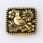 15mm Antique Gold Tierracast Paloma Link (10 Pcs) #CK492-General Bead