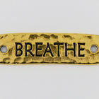 41mm Antique Gold Tierracast Pewter Breathe Link (10 Pcs) #CK498-General Bead