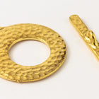 27mm Bright Gold Tierracast Pewter Artisan Toggle Clasp #CK515-General Bead