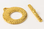 27mm Bright Gold Tierracast Pewter Artisan Toggle Clasp #CK515-General Bead