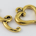 17mm Antique Gold Tierracast Pewter Jubilee Toggle Clasp #CK536-General Bead