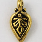 12mm Antique Gold Tierracast Palmette Drop #CK570-General Bead