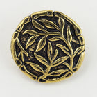 16mm Antique Gold TierraCast Bamboo Button (20 Pcs) #CK636-General Bead