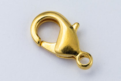 9mm x 15mm Bright Gold TierraCast Lobster Clasp (20 Pcs) #CK786-General Bead