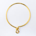 42mm Bright Gold TierraCast Brass Wire Hoop 15 Gauge (6 Pcs) #CK804-General Bead
