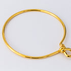 32mm Bright Gold TierraCast Brass Wire Hoop 15 Gauge (6 Pcs) #CK803-General Bead
