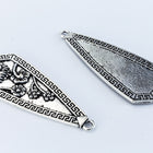 58mm Antique Silver TierraCast Blossom Pendant (2 Pcs) #CK831-General Bead