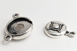 15mm TierraCast Antique Silver Opulence Magnetic Clasp #CK843