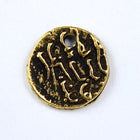 9.5mm Maldive Larin Coin Tierracast Pewter Charm CK-008-General Bead