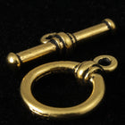 12mm Antique Gold TierraCast Pewter Toggle Clasp #CK047-General Bead