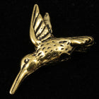 13mm x 19mm Antique Gold Tierracast Pewter Hummingbird Bead-General Bead