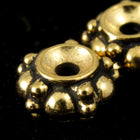 7mm Antique Gold Tierracast Pewter "Turkish" Bead-General Bead