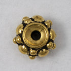7mm Antique Gold Tierracast Pewter "Turkish" Bead-General Bead