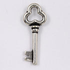 9mm x 22mm Antique Silver Tierracast Victorian Key-General Bead