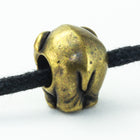 12mm Antique Brass TierraCast Elephant Bead #CKB200-General Bead