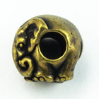 12mm Antique Brass TierraCast Elephant Bead #CKB200-General Bead