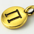 17mm Antique Gold Tierracast Pewter Pi Charm #CKB245-General Bead