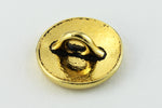 12mm Antique Gold Tierracast Paw Print Button (20 Pcs) #CKB273-General Bead