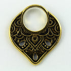 22mm Antique Gold Tierracast Pewter Temple Link (20 Pcs) #CKB274-General Bead