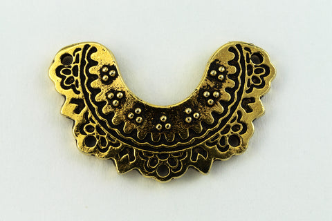 23mm Antique Gold Tierracast Pewter Marrakesh Link (20 Pcs) #CKB278-General Bead