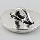 12mm Antique Silver Tierracast Lotus Button #CKB384-General Bead