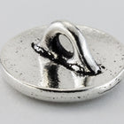 12mm Antique Silver Tierracast "Om" Button (20 Pcs) #CKB385-General Bead