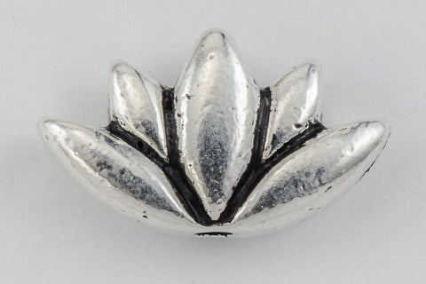 7mm Antique Silver Tierracast Lotus Bead (20 Pcs) #CKB404-General Bead