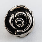 8mm Antique Silver Tierracast Rose Bead #CKB405-General Bead