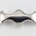 19mm Antique Silver Tierracast Two Hole Hourglass Spacer Bar #CKB413-General Bead