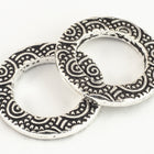 3/4" Antique Silver TierraCast Pewter Spiral Ring (20 Pcs) #CK478-General Bead