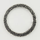 1" Antique Silver TierraCast Pewter Spiral Ring (15 Pcs) #CK476-General Bead