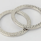 1 1/4" Rhodium TierraCast Pewter Radiant Ring (10 Pcs) #CK480-General Bead